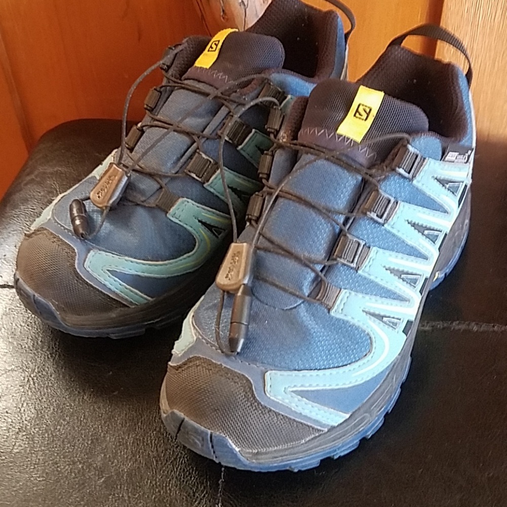 Kids Salomon Hiking Shoes- Waterproof